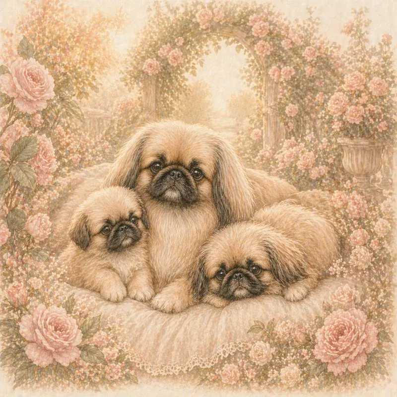 A small sanctuary for Pekingese — the concept of Rose